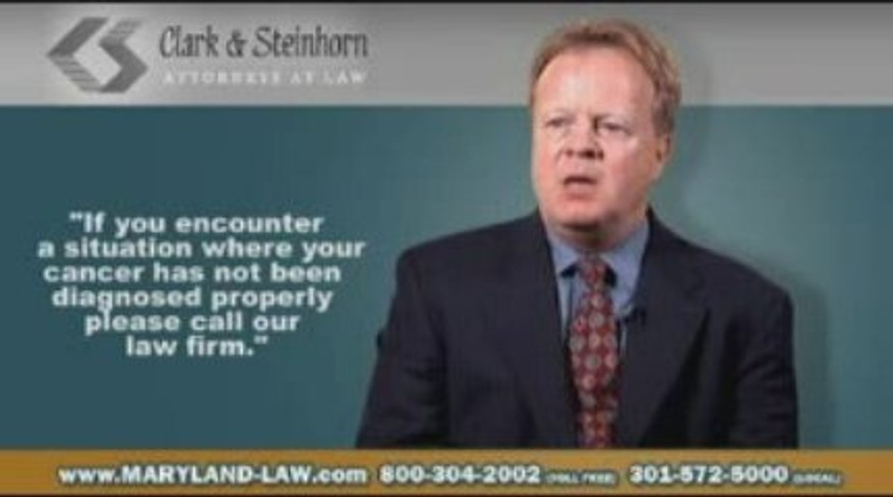 Maryland Medical Malpractice: Misdiagnosis of Cancer