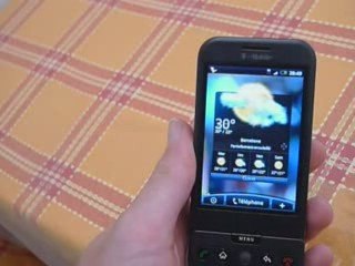 Test ROM FR HTC hero sur HTC Dream par Autoroot.com