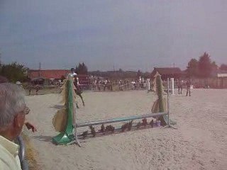 Caline et moi au club