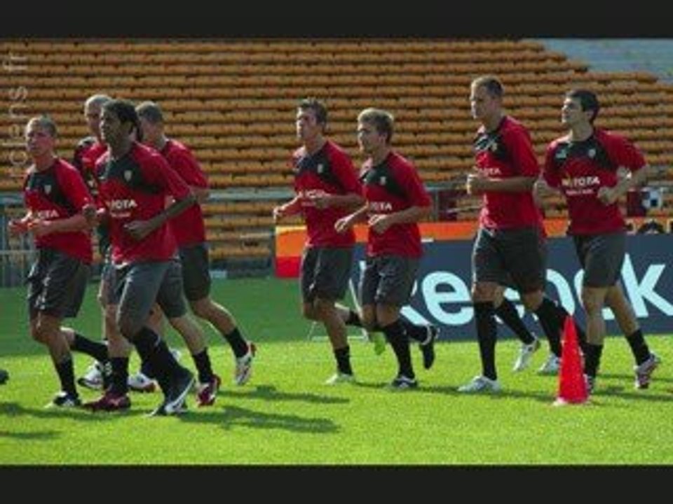 Premier entraînement public de la saison du RC Lens