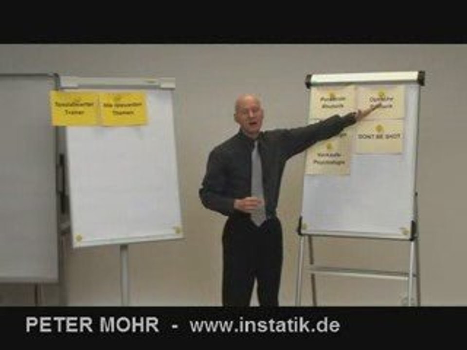 Info-Film zum Präsentationstraining von INSTATIK