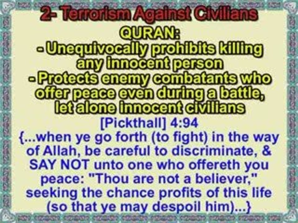 Islamic Terrorism Muslim Terrorist Fitna 2