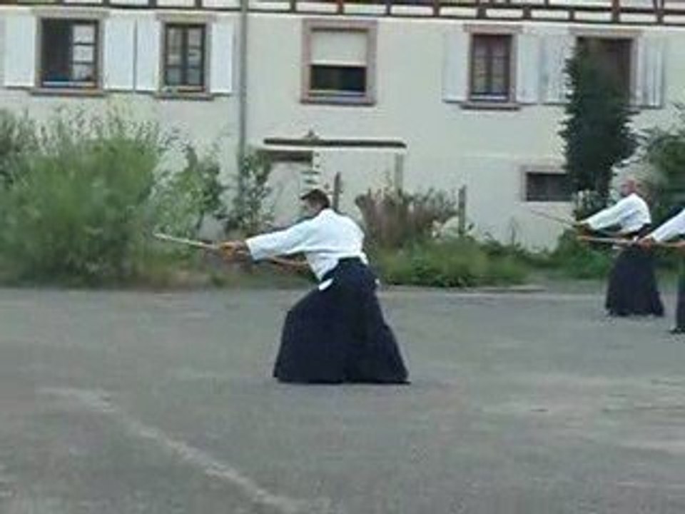 Kata des 14 Aïkido Club Rosheim Luc Tarroux - 1er Dan