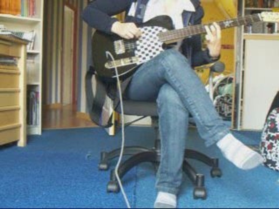 Indochine - j'ai demandé à la lune (arpèges à la guitare)