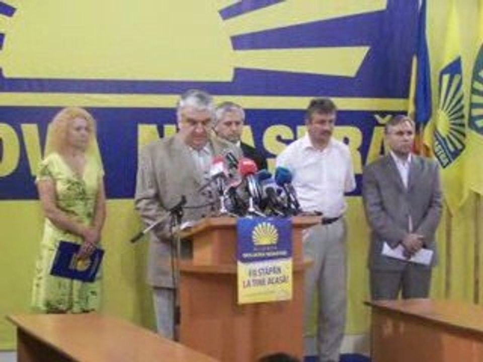 Conferinta de presa a Dl Serafim Urechean