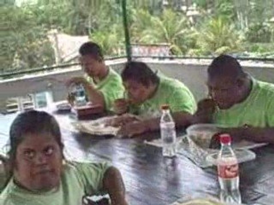 The lunch time at Thidora Theatre