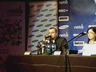 Konferencja prasowa WCG 2009 Polska - część 6.