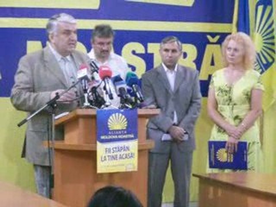Conferinta de presa a Dl Serafim Urechean