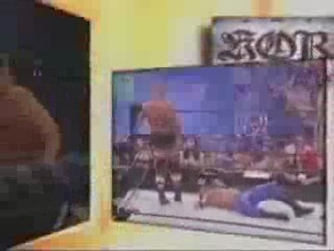 Stone Cold vs Y2j vs Benoit KOTR 2001 2/4