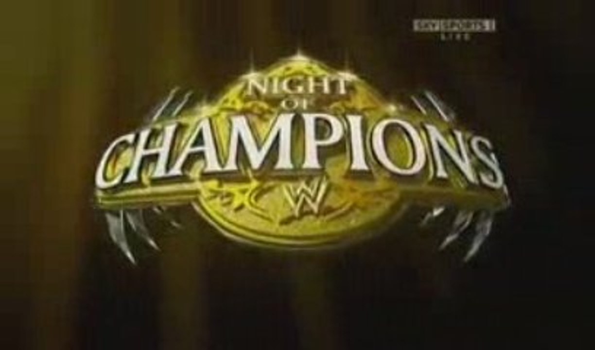 night of champions 2009 promo