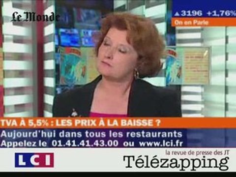 Télézapping : Baisse de la TVA, le plus beau hold-up''