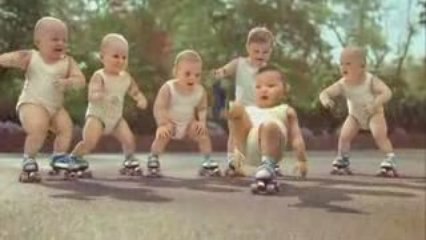 Roller Babies [Evian]