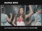 Olivia Ruiz aux Francofolies 2009 de La Rochelle !