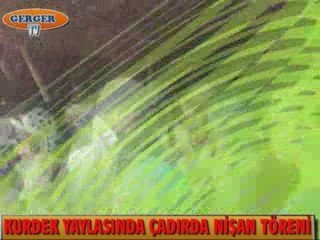 KURDEK YAYLASINDA NİŞAN TÖRENİ