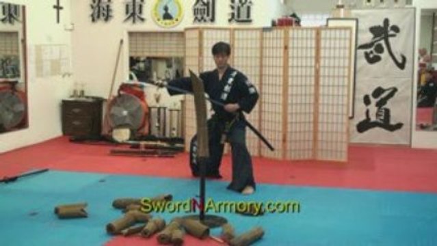 Kumdo Dojo Single Cut Kill Bill T10 Katana Tameshigiri ...