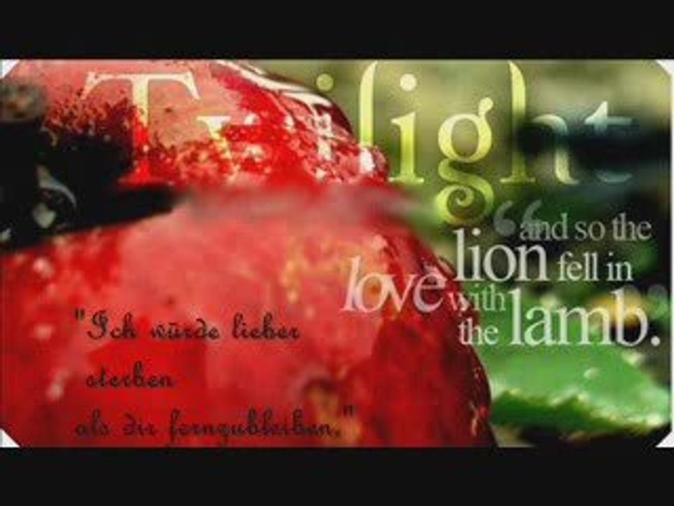 Edward und bella twilight - rap + lyrics