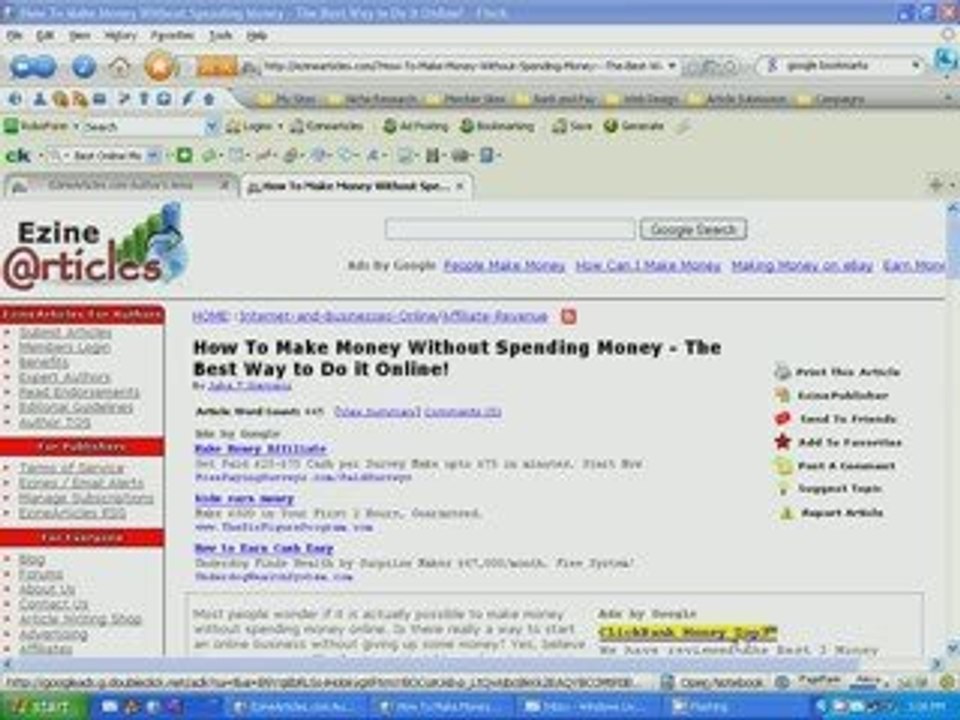 How To Make Money Without Spending Money