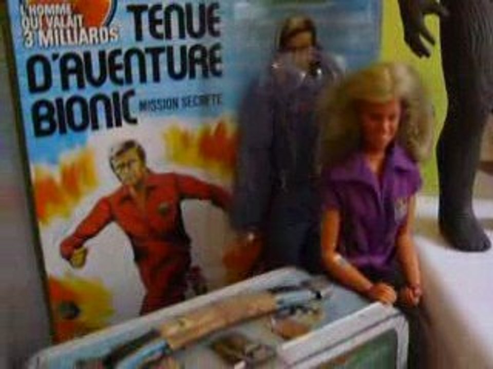 collection de jouets séries télé steve austin