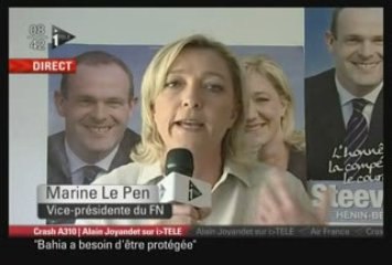 Marine Le Pen démonte Daniel Duquenne en direct !