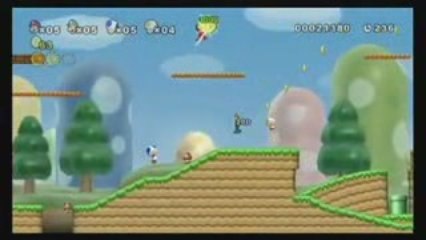 New Super Mario Bros. E3 2009 Gameplay