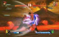 Street Fighter IV PC Akuma vs Balrog fraps test
