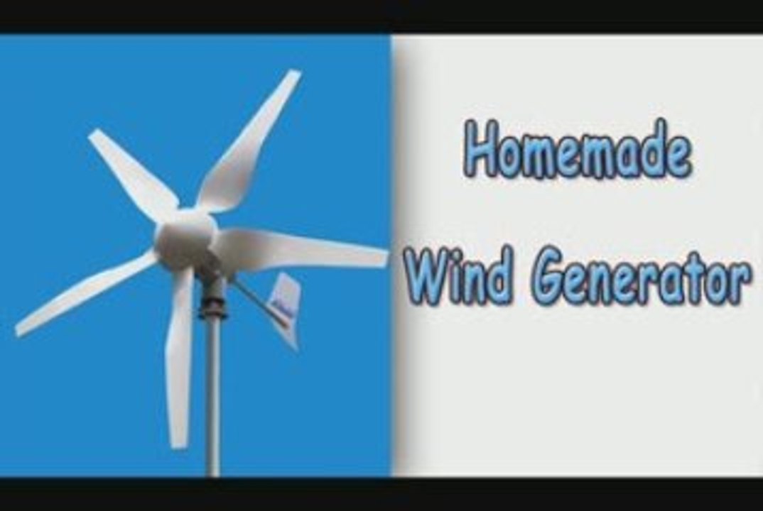 Build Homemade Wind Generator Cheaply & Easily!