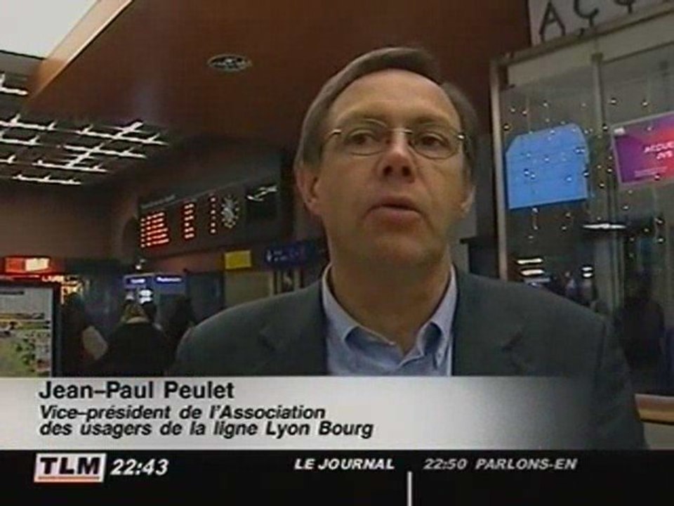 Fin des travaux de la ligne TER Lyon - Bourg-en-Bresse