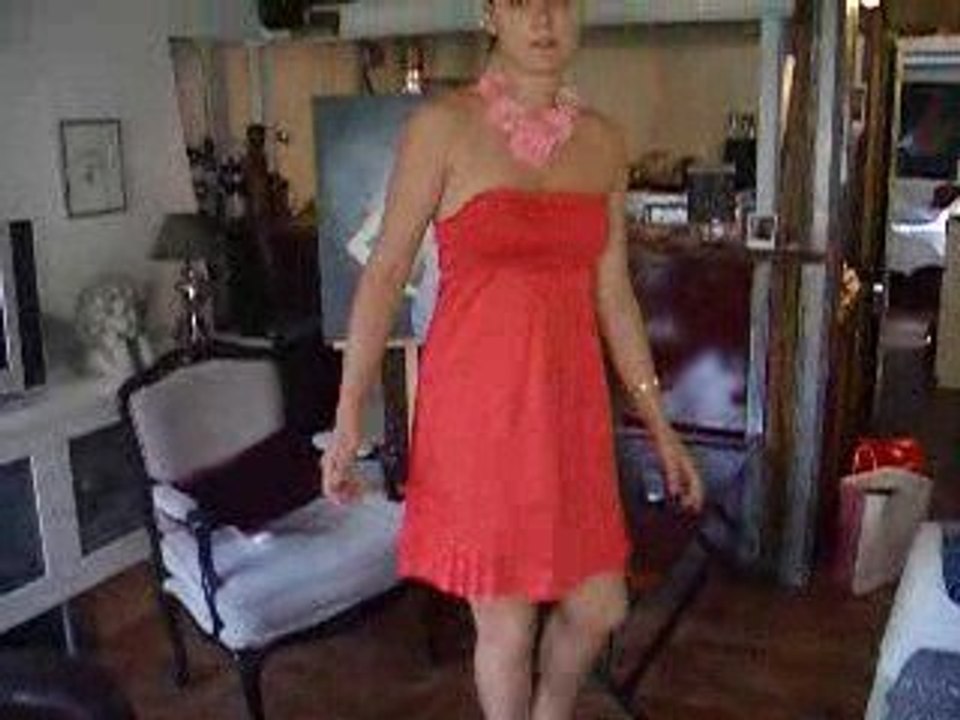 robe framboise