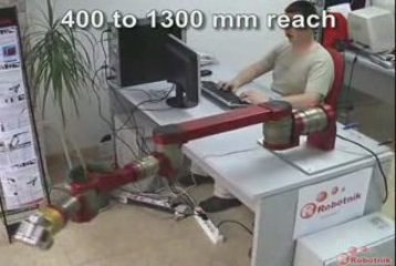 Modular Robot Arm with Integrated Power and Control