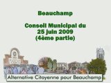 Beauchamp CM du 25 juin 2009 (4ème partie)