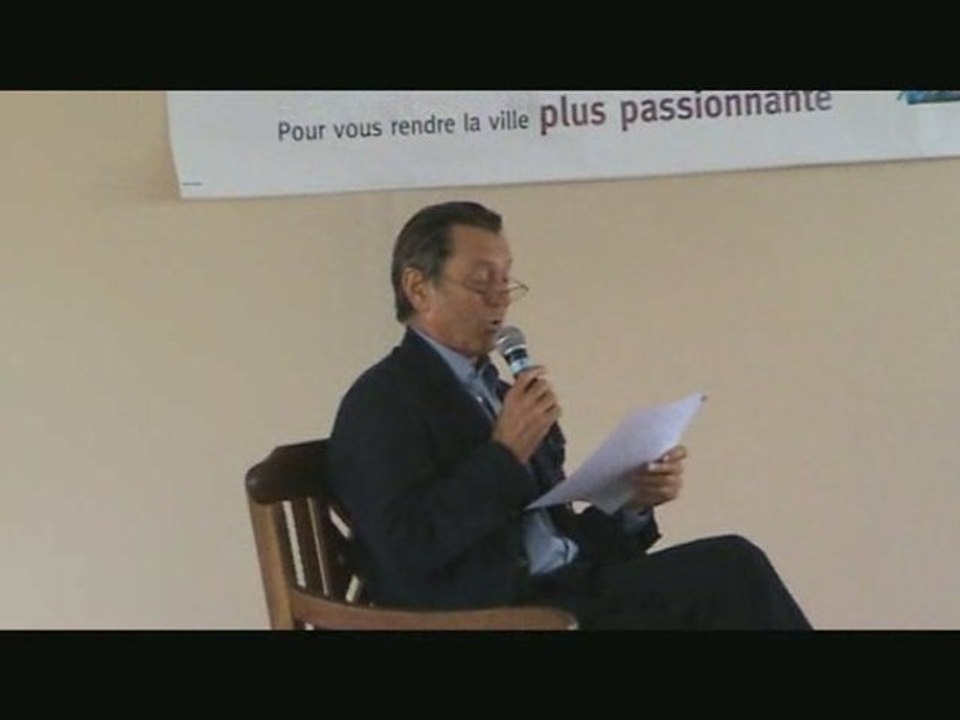 Salon du livre Vannes 2009 - Bernard Giraudeau