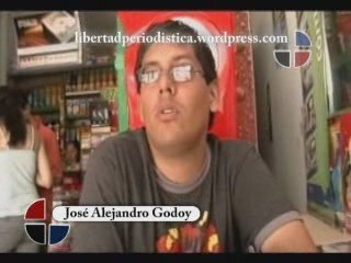 Godoy hablando de Política