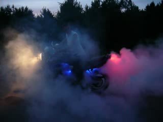 Burn avec mon 600 Bandit