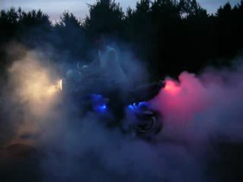 Burn avec mon 600 Bandit