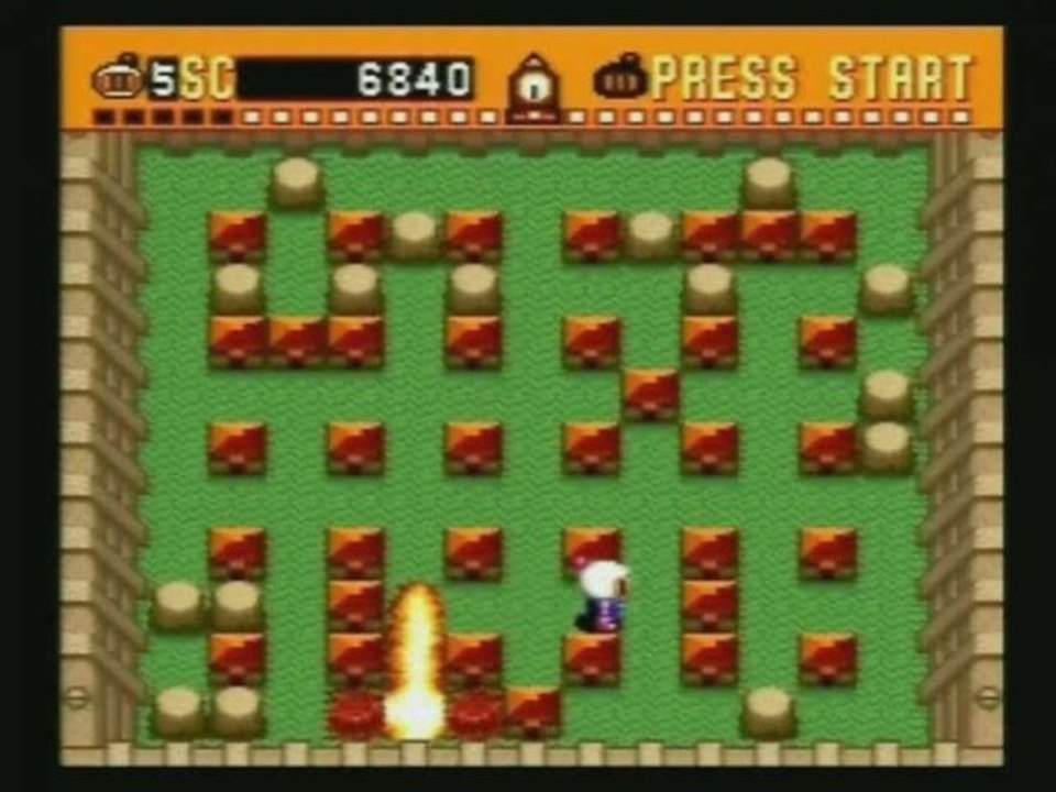 [Test SFC] Super Bomberman