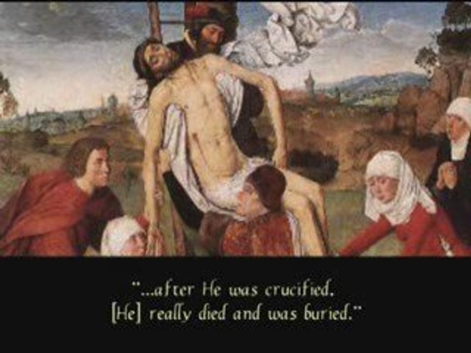 Apostles Creed: Art 4 - Suffered Under Pontius Pilate