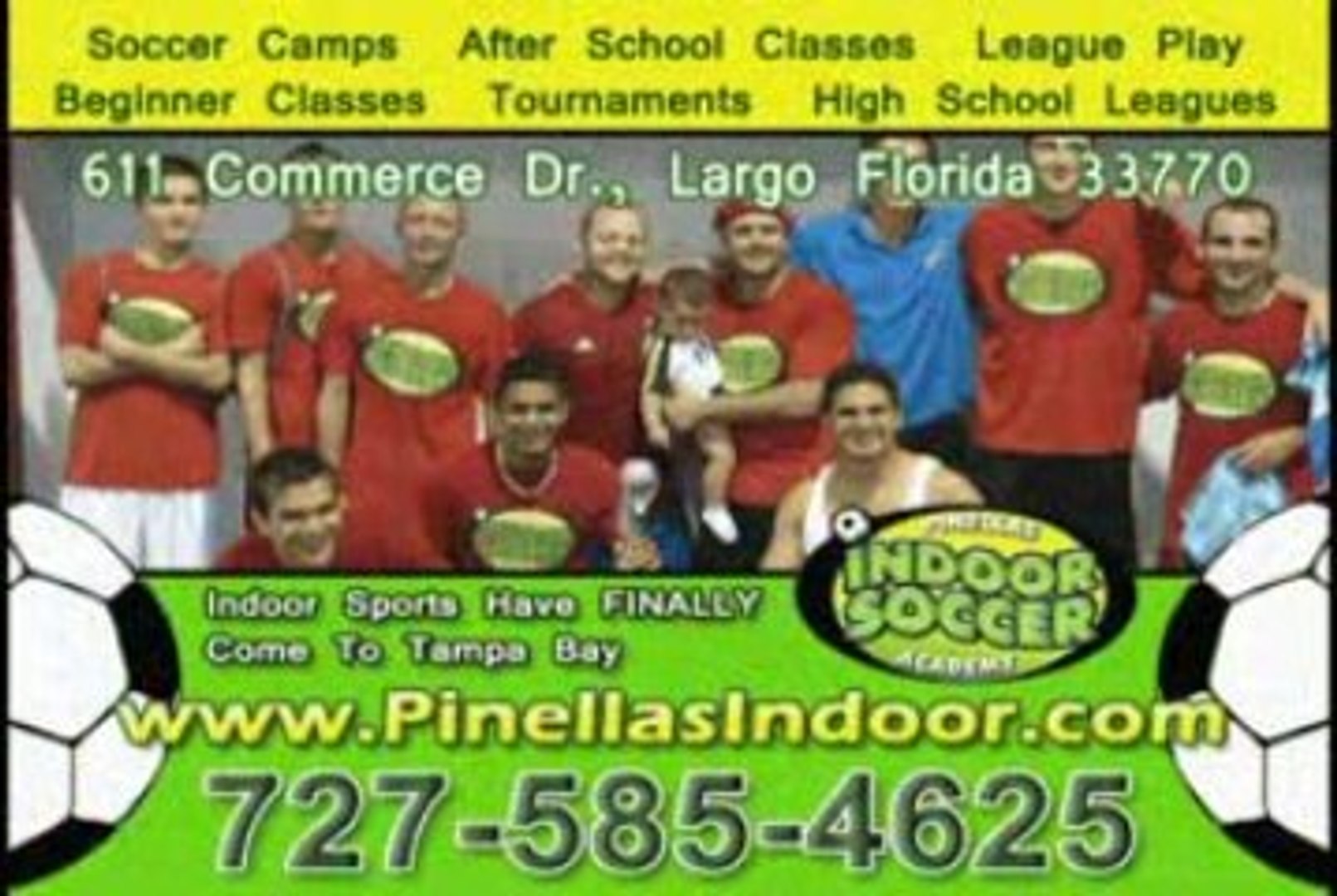 Soccer Seminole, Seminole area has an indoor soccer field