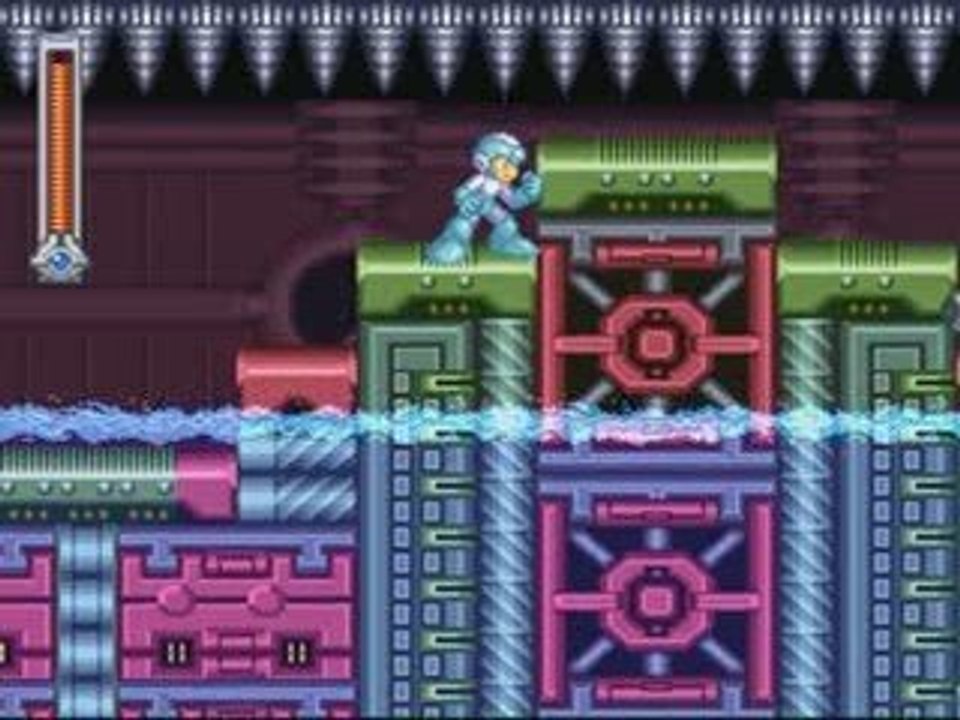 MegaMan & Bass Playthrough Part 1 Intro Stage with MegaMan