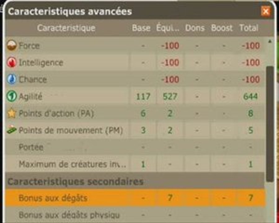 [DOFUS] Moon-Black IOP air lvl 7X Buzay