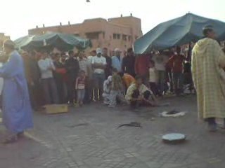 Place Jemaa El Fna à Marrakech