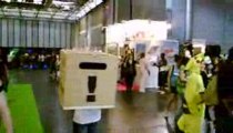 Japan Expo 2009(stand Namco Bandai et un carton mystérieux)