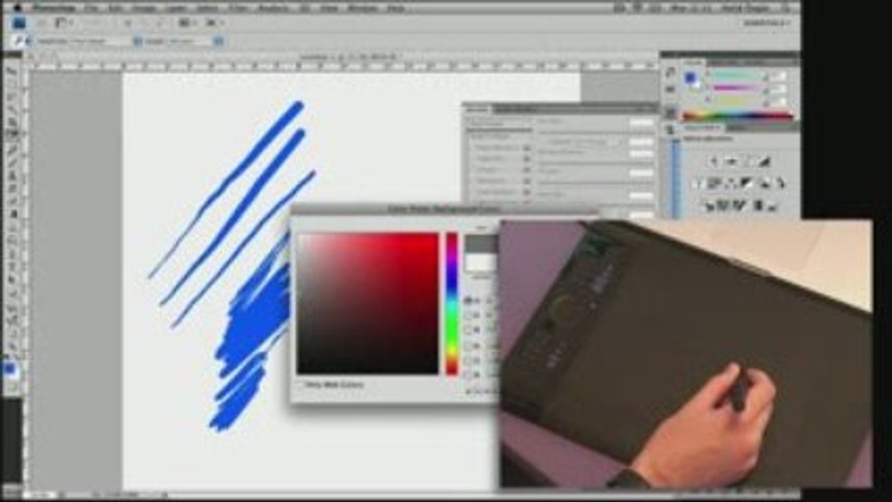 Wacom Intuos 4'ün Photoshop CS4 ile birlikte ne kadar uyumlu