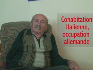 COHABITATION ITALIENNE, OCCUPATION ALLEMANDE