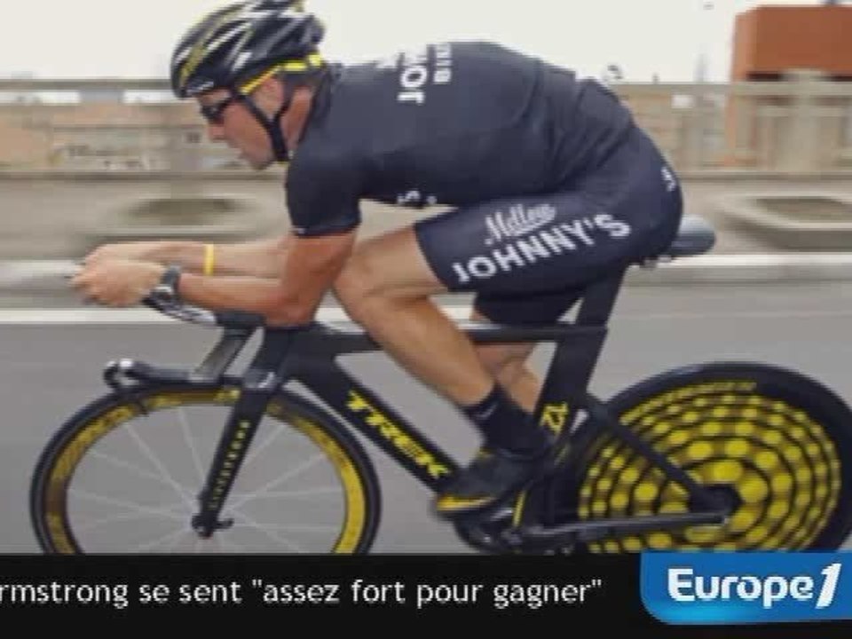 Lance Armstrong : "je me sens assez fort pour gagner"