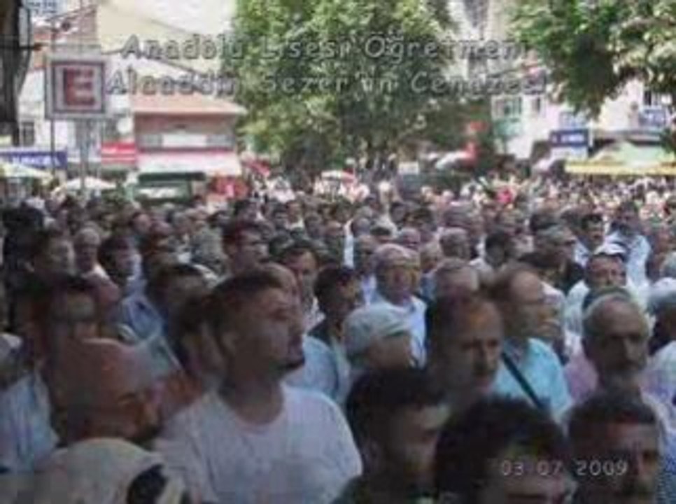 Alaaddin Sezer'in Cenazesi