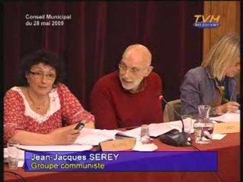 CONSEIL MUNICIPAL MONTREUIL (28/05/2009) - Question 16