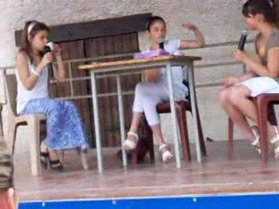 Fête d'école CM2 Chapelle sur Oreuse 2009 06 21