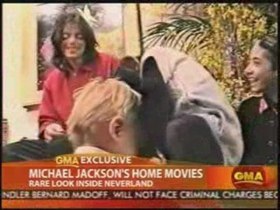 Michael Jackson, en compagnie de ses enfants à Neverland.