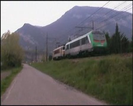 BB 7378 et la BB 36351 en CV à Culoz