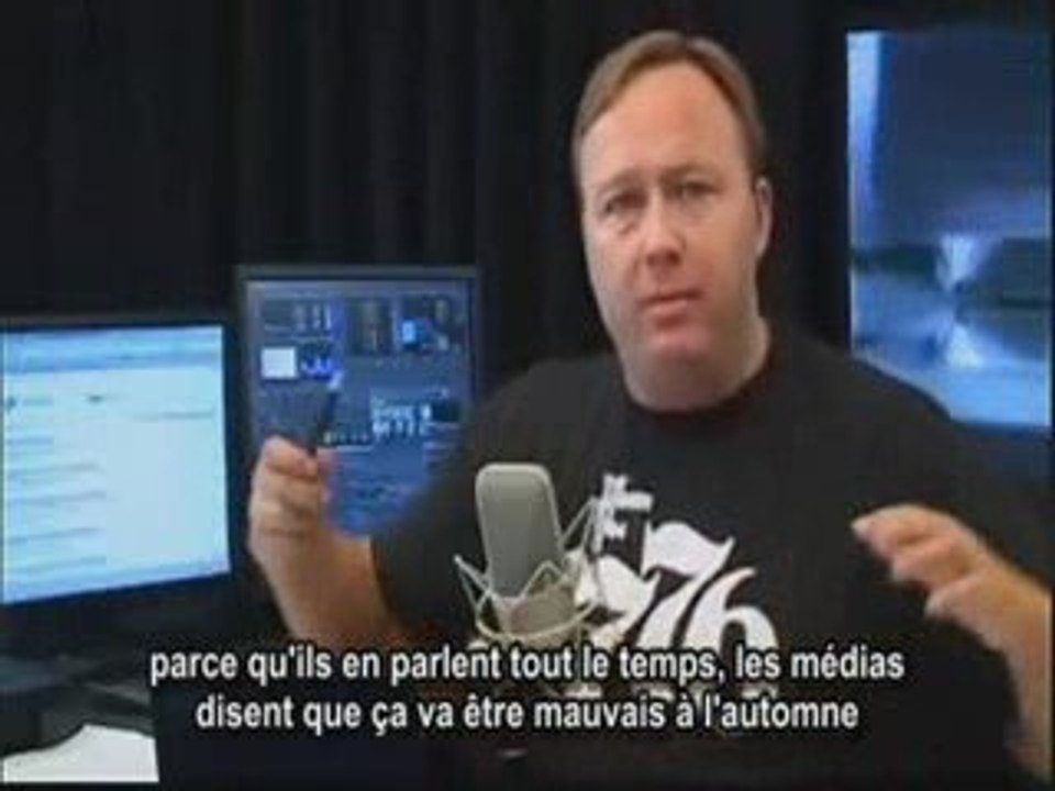 ALEX JONES ET LA GRIPPE A